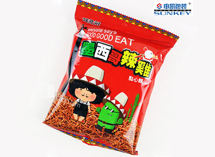 休（xiū）閑食品包裝袋,彩印塑料包裝袋