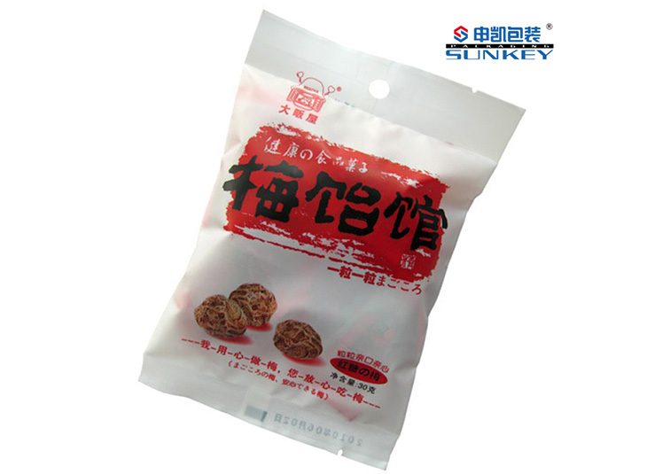 話（huà）梅包裝（zhuāng）袋（dài）