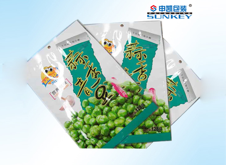 香脆青豆包裝|休閑食品（pǐn）複合膜|食品鋁箔袋