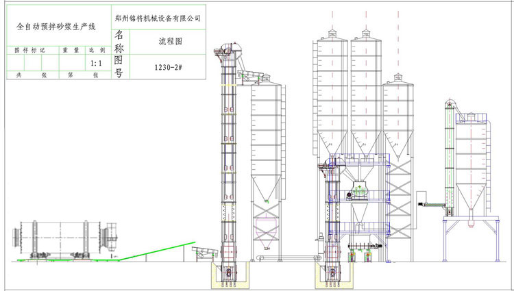 幹粉砂漿設備廠家分享：砂漿設備不能正（zhèng）常（cháng）投料的原因