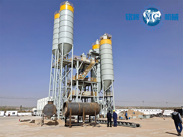 10萬噸幹（gàn）混砂漿站建站成本
