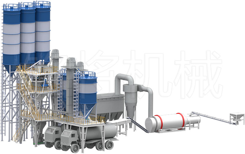 年產10萬噸全自動幹混砂漿設備